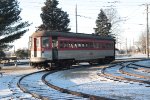 North Shore Line #757 in the Snow